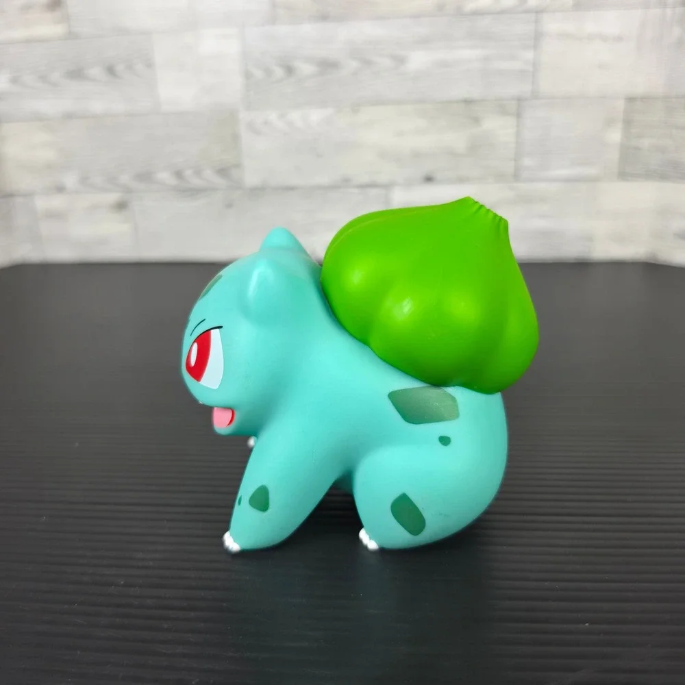 Pokemon Bulbasaur Vinyl Figure Collectible Teal Green 3.5 Inch Toy